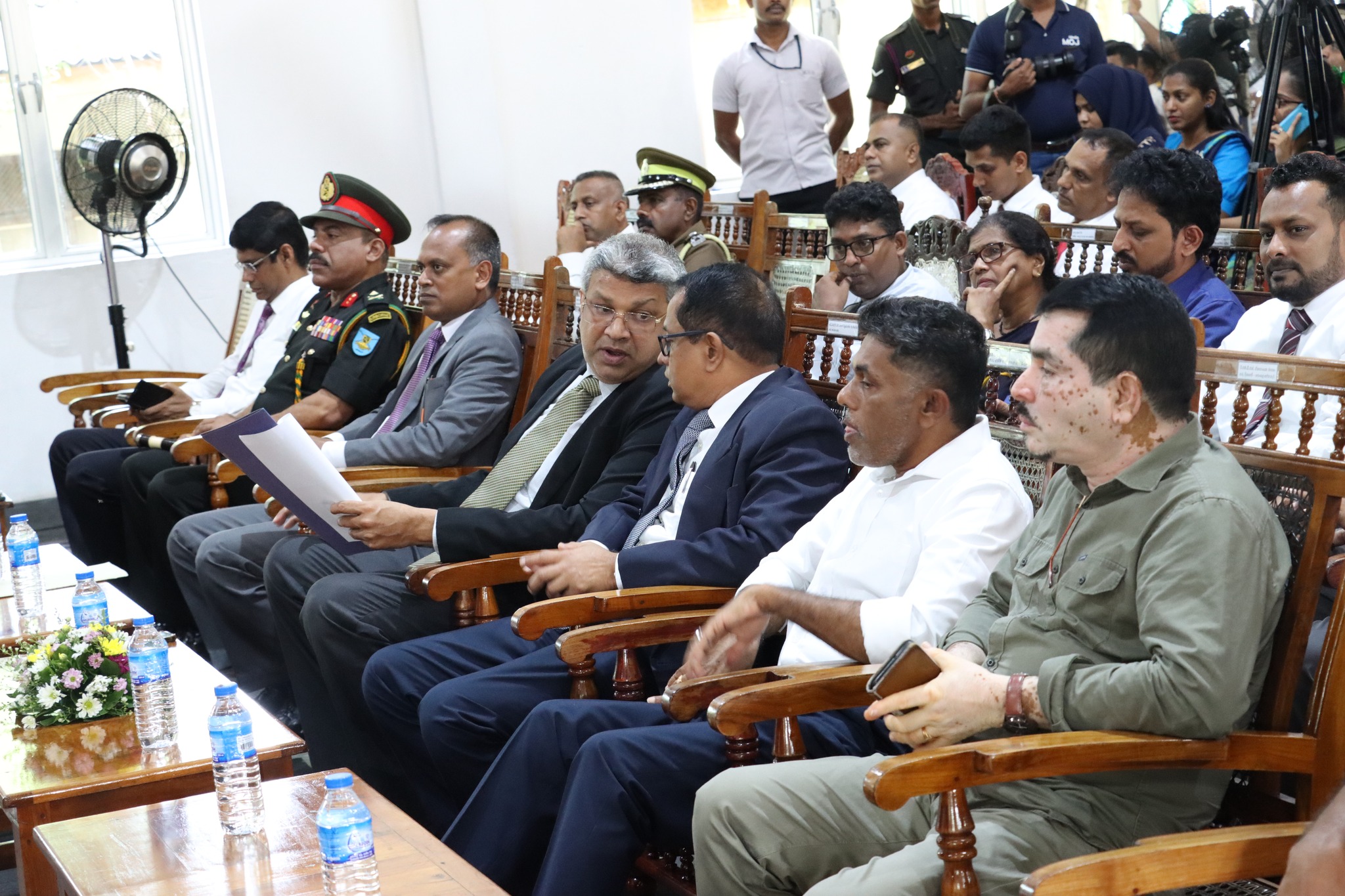 சபாநாயகரும் நீதி அமைச்சரும் சேனபுரயில் மனப்பான்மை மற்றும் திறன் மேம்பாட்டு மையத்தைத் திறந்து வைத்தனர்